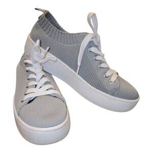 STEVE MADDEN Grey Knit Platform Bardo Sneakers sz8